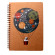 Блокнот "Воздушный шар" эко крафт-картон 11121-T-KR формат А5 на пружине опт, дропшиппинг