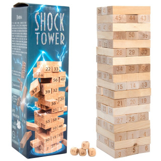 Настольная игра "Shock Tower" 30858, 45 брусков