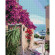 Алмазная мозаика "Цветущая улочка Греции" Brushme DBS1014 40х50 см опт, дропшиппинг