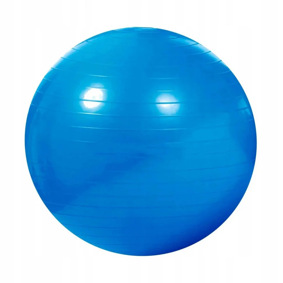 М'яч для фітнесу (фітбол) BT-SFB-0004(Blue) розмір 65 см - гурт(опт), дропшиппінг