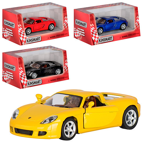 Колекційна машинка Porsche Carrera GT KT5081W інерційна  - гурт(опт), дропшиппінг 
