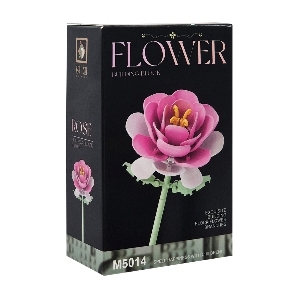 Конструктор дитячий Flower M5026-14 елементи для створення стебла та пелюсток - гурт(опт), дропшиппінг