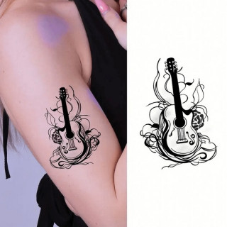 Набор детских временных тату "Черные мини №4" black-tattoo-mini-set-4-H