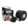 Кінезіологічний тейп Kinesio EasyFit EF-2080-BK, чорний - гурт(опт), дропшиппінг 