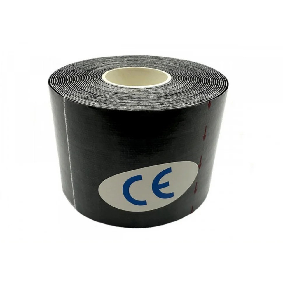 Кінезіологічний тейп Kinesio EasyFit EF-2080-BK, чорний - гурт(опт), дропшиппінг