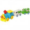 Детская игрушечная железная дорога 324-JD/325-JD паравозик со зверьми опт, дропшиппинг