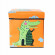 Коробка-пуфик для игрушек Крокодил MR 0364-1, 31-31-31 см опт, дропшиппинг
