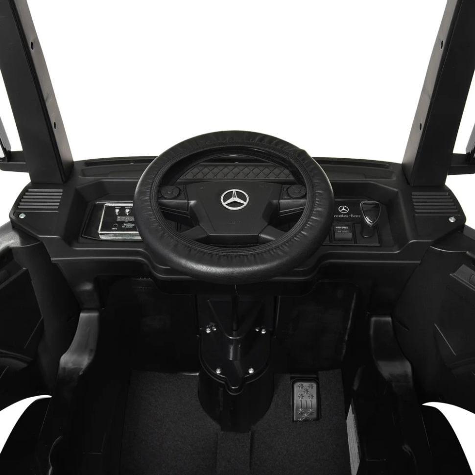 Дитячий електромобіль Вантажівка Bambi M 4208EBLR-2 Mercedes-Benz до 30 кг - гурт(опт), дропшиппінг 