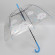 Дитяча парасолька-тростина MK 3621-1 прозора  - гурт(опт), дропшиппінг 
