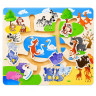 Деревянная игрушка Лабиринт  MD 0817-4 размер 30х22,5 см опт, дропшиппинг