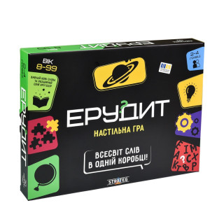 Настольная игра "Эрудит" 30451 игровое поле, набор фишек-литер