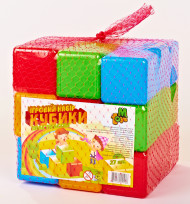 Ігровий набір кольорових кубиків 09064, 27 шт