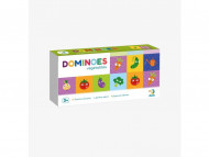Настольная игра Домино Овощи DoDo 300249 из 28 фишек