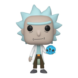 Игровая коллекционная фигурка "Рик с хрустальным черепом" FUNKO POP! 45438 серии "Рик и Морти"