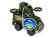 Детская игрушка "Военный транспорт" ТехноК 7792 машинка с квадрокоптером опт, дропшиппинг
