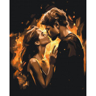 Картина по номерам "Пламя любви" BS53889, 40х50 см