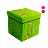 Коробка-пуфик для игрушек MR 0364-2, ,31-31-31см опт, дропшиппинг