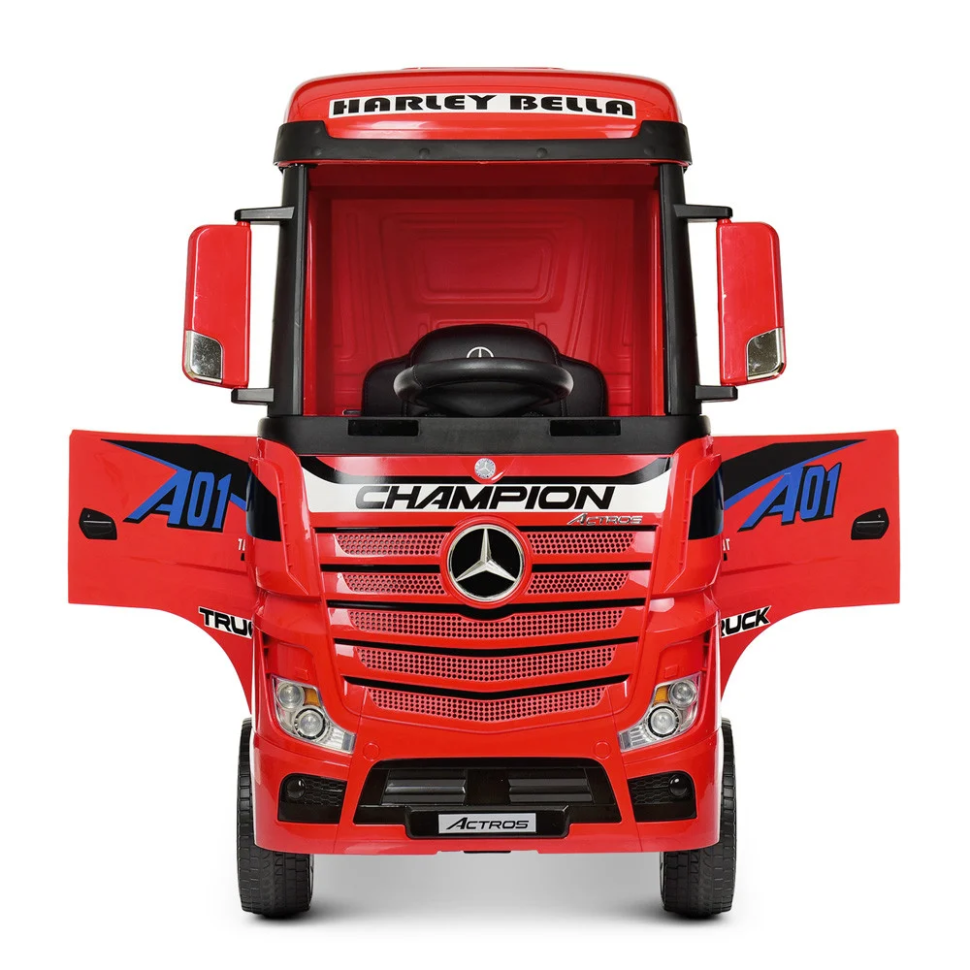 Дитячий електромобіль Вантажівка Bambi M 4208EBLR-3 Mercedes-Benz до 30 кг - гурт(опт), дропшиппінг 