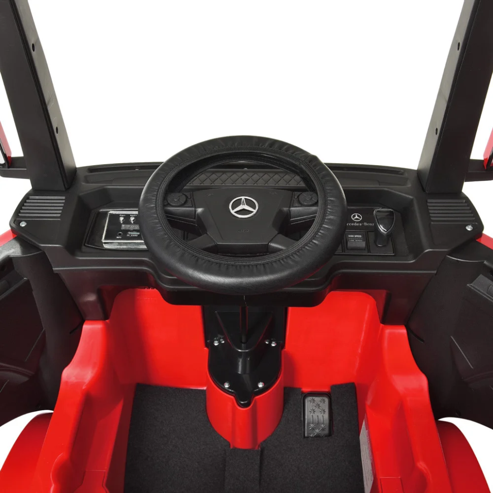 Дитячий електромобіль Вантажівка Bambi M 4208EBLR-3 Mercedes-Benz до 30 кг - гурт(опт), дропшиппінг 