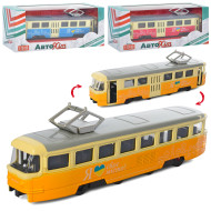 Детская игрушка Трамвай инерционный M5660, 18,5 см