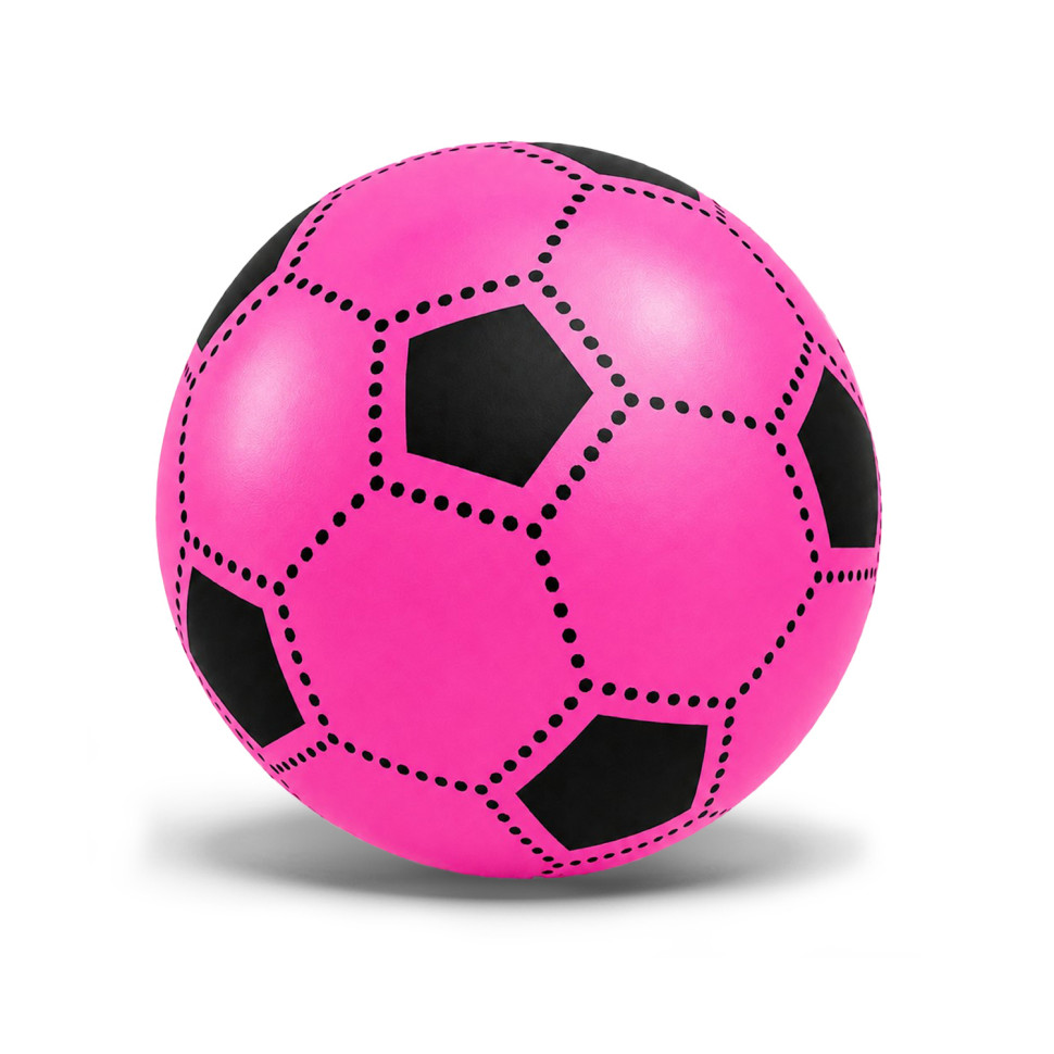 Дитячий гумовий м'яч RB24376(Pink-2) 60 грамів, діаметр 17,5 см - гурт(опт), дропшиппінг