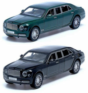 Детская металлическая машинка Bentley Mulsanne АВТОПРОМ 7694 на батарейках