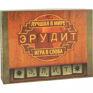 Настільна гра Ерудит-Еліт Arial 910190 рос. мовою