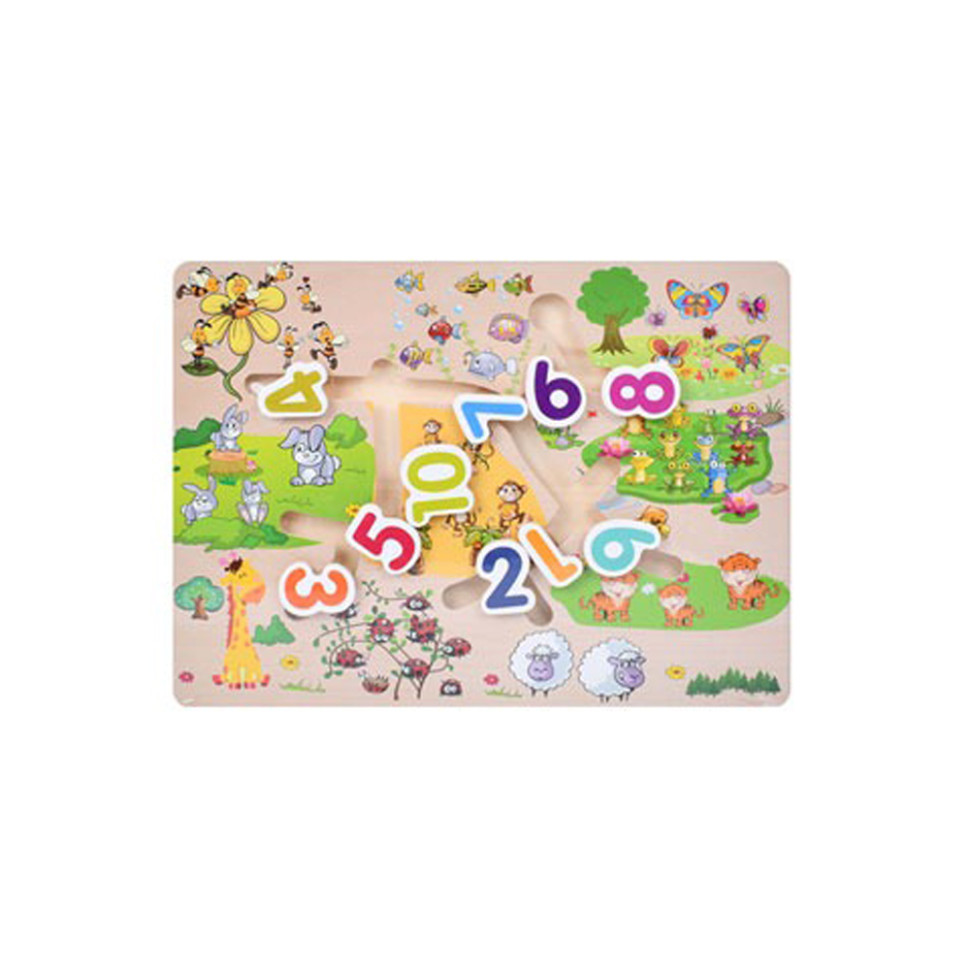 Деревянная игрушка Лабиринт MD 0817-2 размер 30х22,5 см опт, дропшиппинг