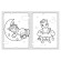 Раскраска детская Мир пони, лам и единорогов КЕНГУРУ 1489001 для самых маленьких опт, дропшиппинг