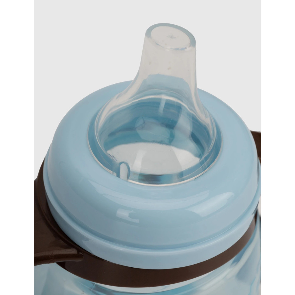 Поильник с силиконовым носиком MGZ-0314(Blue) 180 мл опт, дропшиппинг