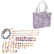 Набор для создания браслетов Pandora THE BEST GOLD(Violet) с подвесками