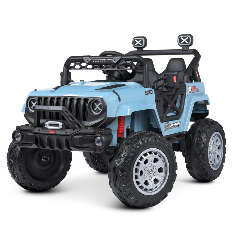 Дитячий електромобіль Джип M 4960EBLR-4(24V) до 30 - гурт(опт), дропшиппінг 