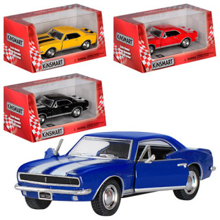 Дитяча модель машинки CHEVROLET CAMARO Z KT5341 W, інерційна 