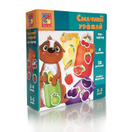 Настольная игра-сортер "Вкусный урожай" Vladi Toys VT1804-41 обучающая