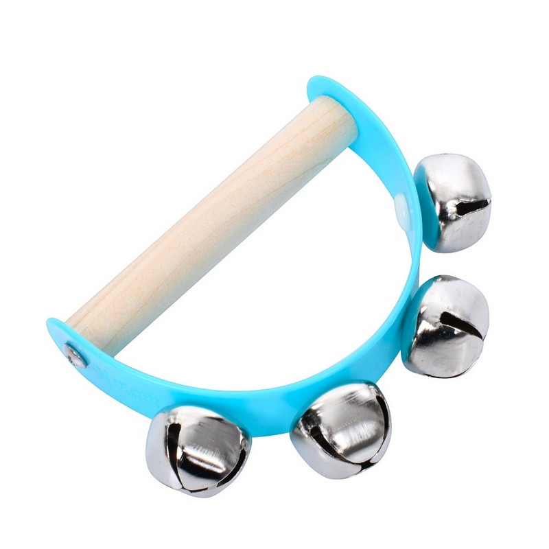 Деревянная игрушка Бубонцы MD 0808(Blue) синий, размер 10 x 6,5 см опт, дропшиппинг