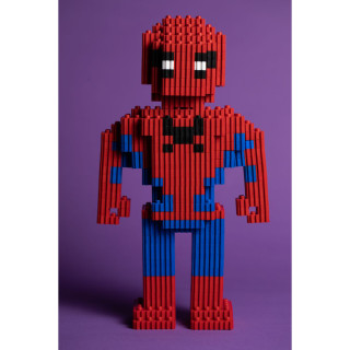 Конструктор PIXEL HEROES "Спайдермен"  Vita Toys VTK 0045 527 деталей