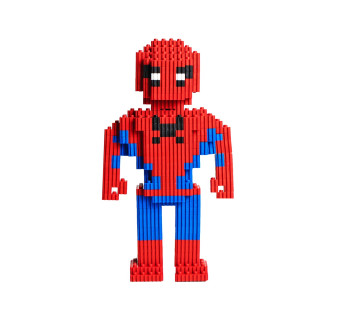 Конструктор PIXEL HEROES "Спайдермен"  Vita Toys VTK 0045 527 деталей