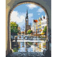 Картина по номерам "Городская арка" Brushme BS4652 40х50 см