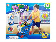 Ігровий візок із супермаркету 922-11 з продуктами