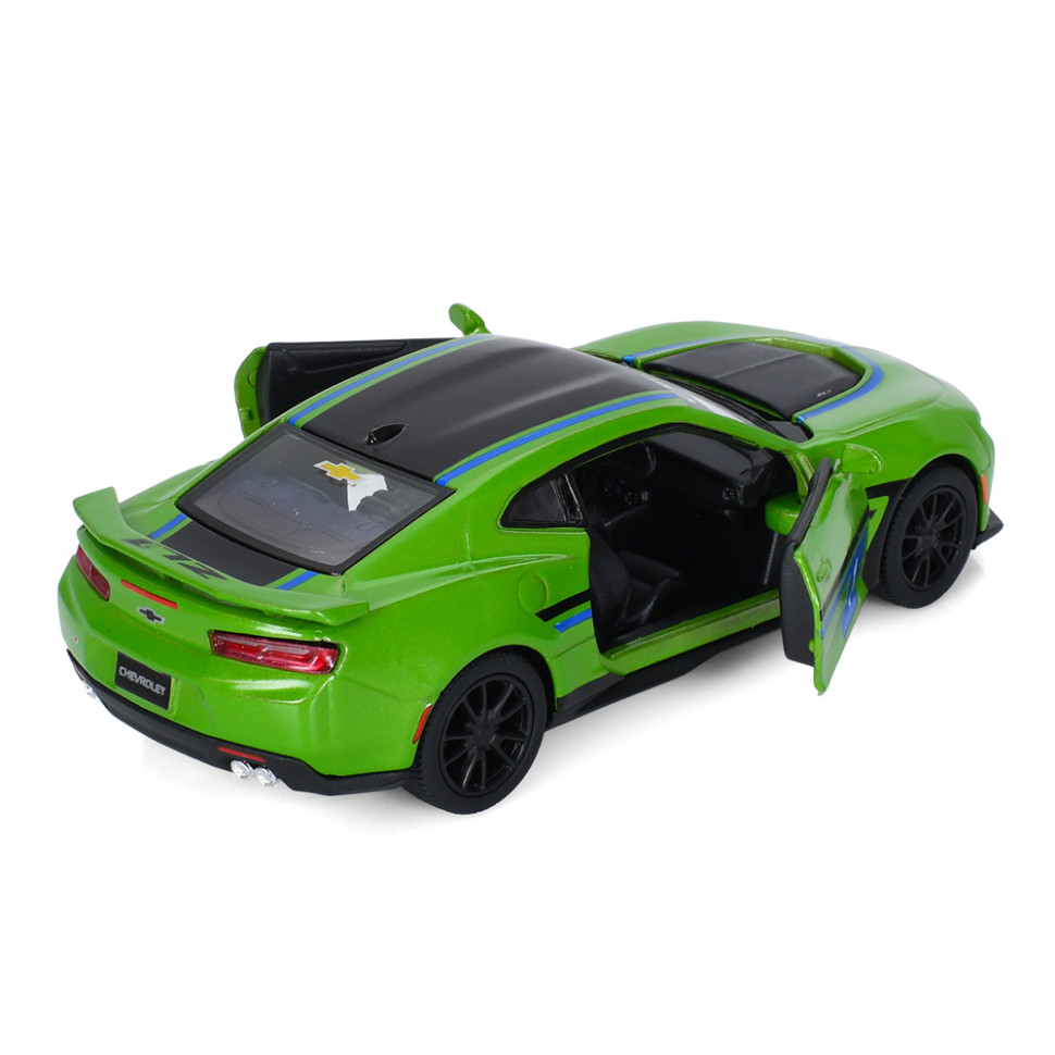 Дитяча модель машинки Chevrolet Camaro ZL1 2017 Kinsmart KT5399FW інерційна, 1:38 - гурт(опт), дропшиппінг