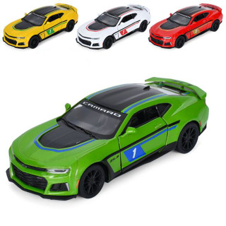 Дитяча модель машинки Chevrolet Camaro ZL1 2017 Kinsmart KT5399FW інерційна, 1:38