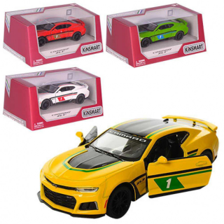 Детская модель машинки Chevrolet Camaro ZL1 2017 Kinsmart KT5399FW инерционная, 1:38