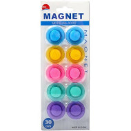 Магнит для доски "Цветной" T-3010 D 3 см                                  