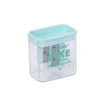 Точилка двойная DAIMARSE DMS-109(Turquoise) бирюзовый, 4,8х5х3 см опт, дропшиппинг