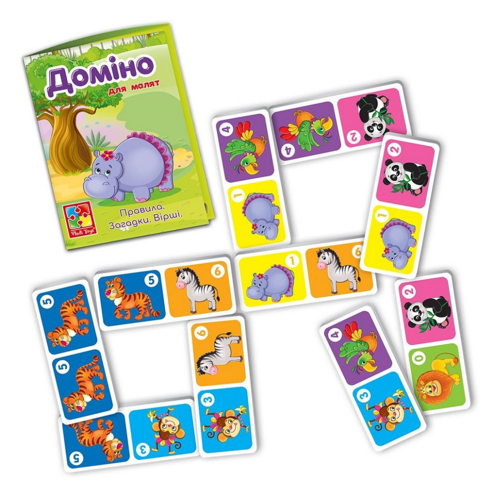 Детская настольная игра Домино 