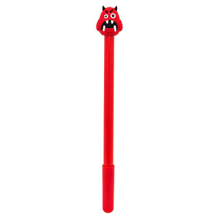 Детская гелевая ручка "Horror" A082(Red) синий, 16,5 см