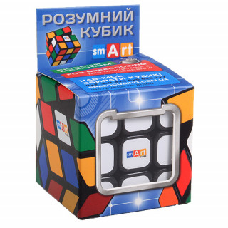 Классический кубик Рубика 3х3х3 Черный Флюо Smart Cube SC321