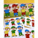 Дерев'яний пазл-сортер "Хлопчики з пончиками" Ubumblebees (ПСФ100) PSF100, 12 деталей та 12 карток - гурт(опт), дропшиппінг 
