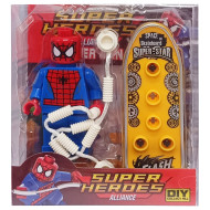 Детский игровой конструктор-фигурка "Человек Паук" 2017-2(Spider man)