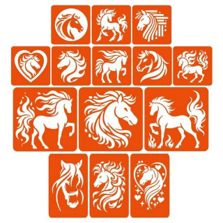 Набір трафаретів для біо-тату 